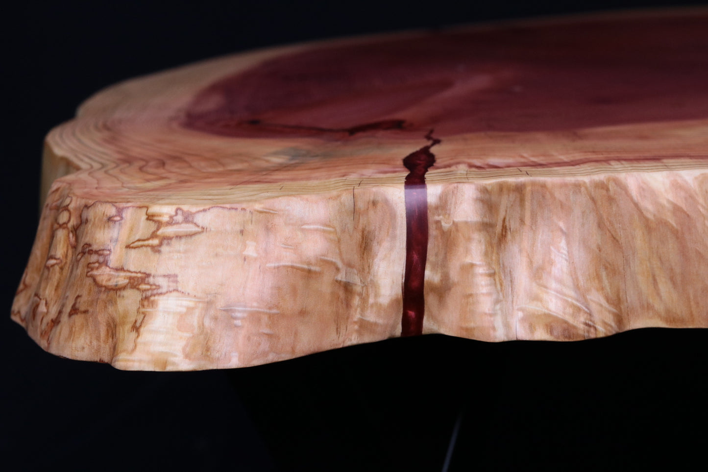 Redwood Cookie Coffee Table