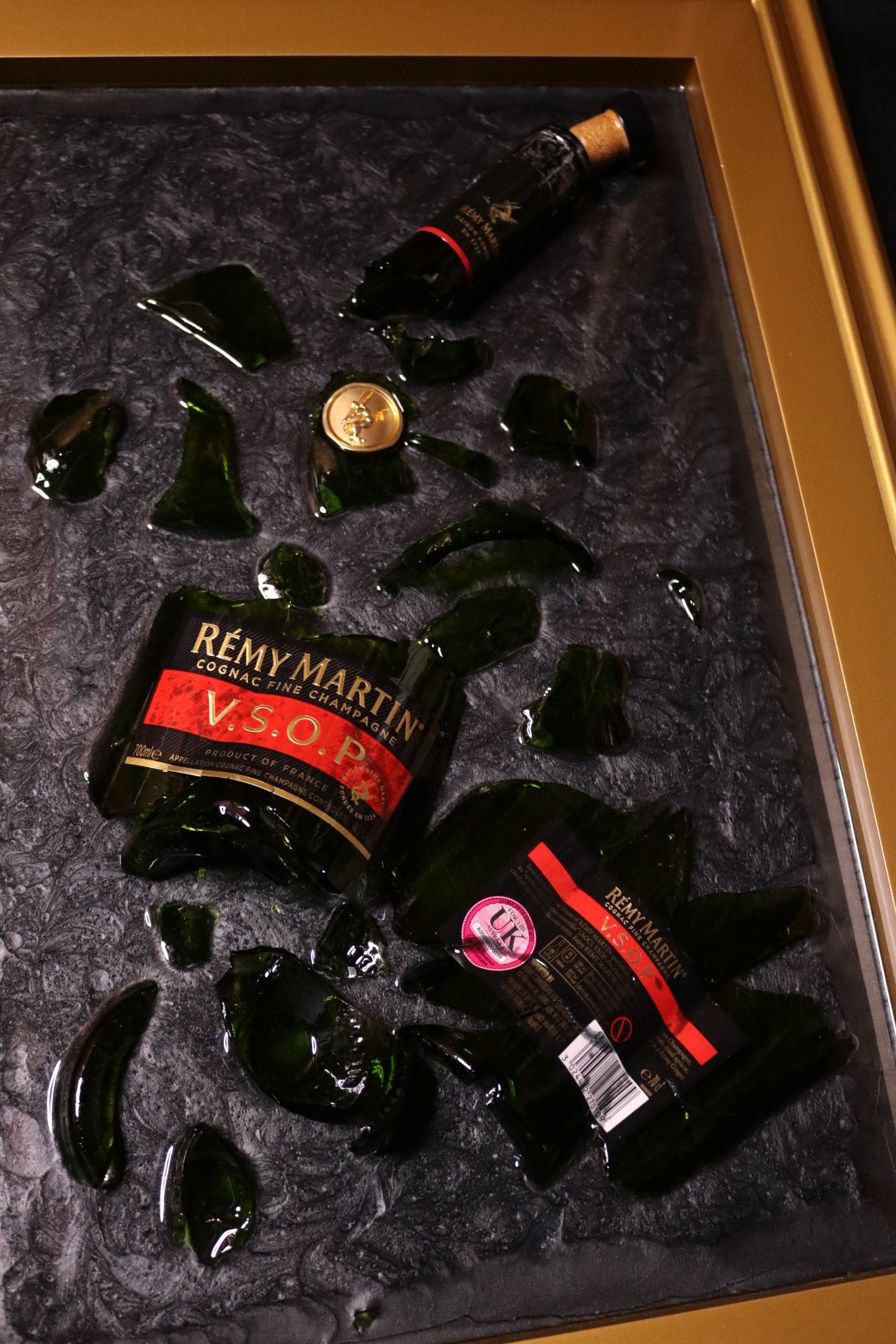 Remy Martin V.S.O.P Bottle Resin Art