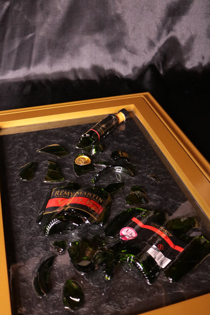 Remy Martin V.S.O.P Bottle Resin Art