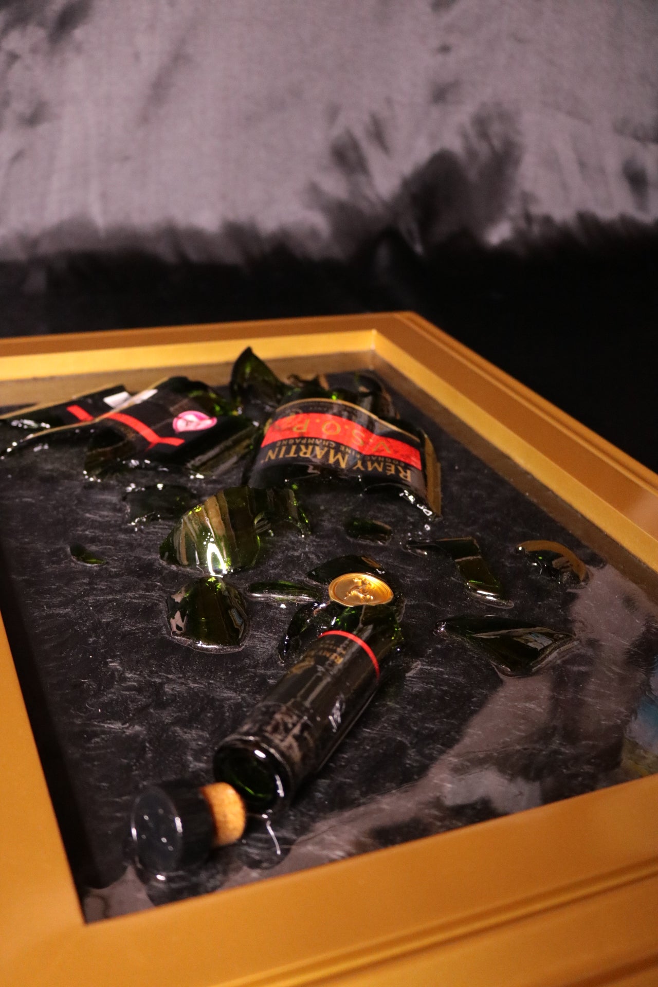 Remy Martin V.S.O.P Bottle Resin Art