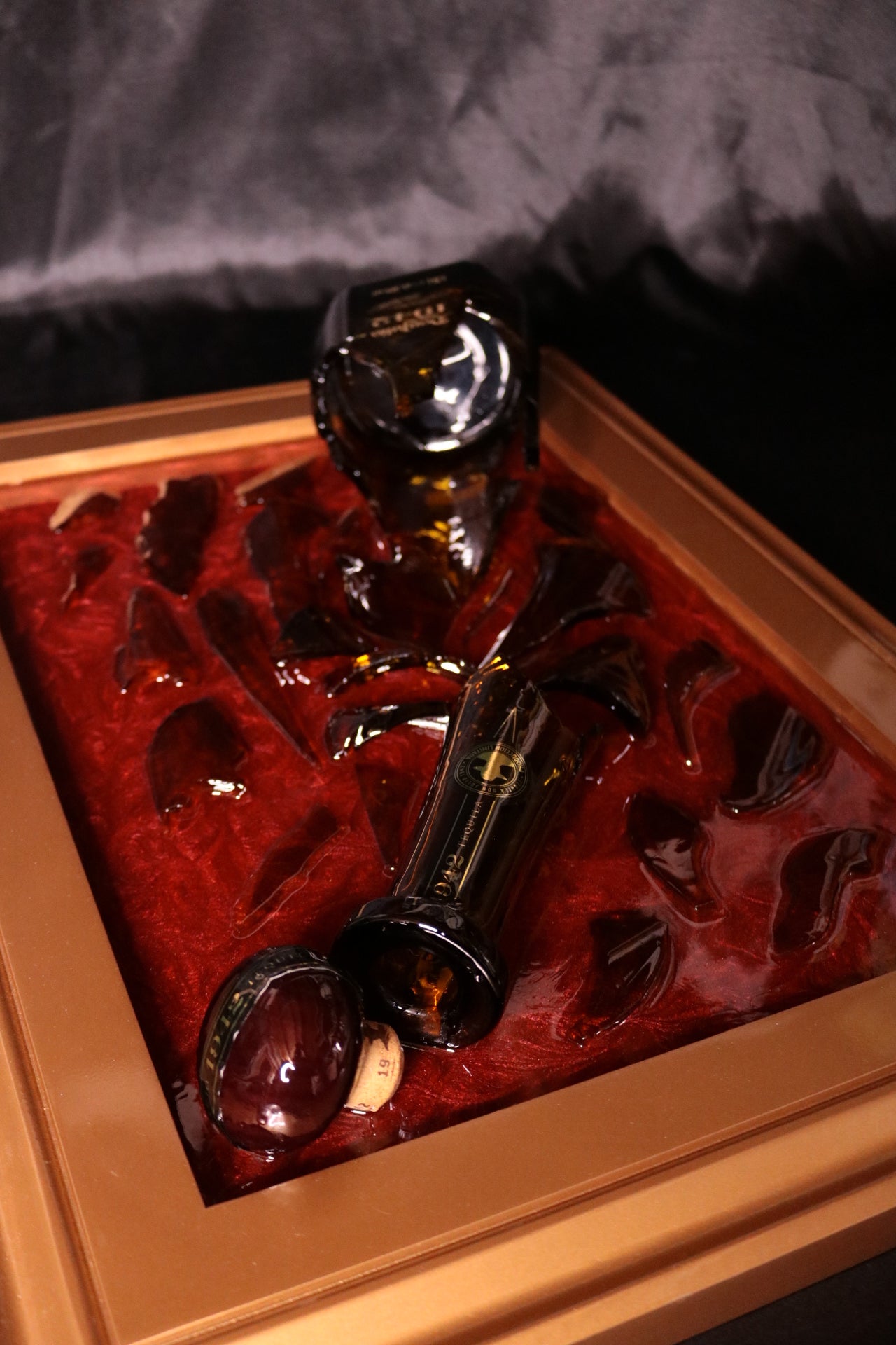 Don Julio 1942 Magnum Bottle Resin Art
