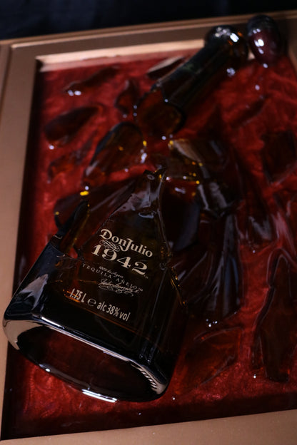 Don Julio 1942 Magnum Bottle Resin Art