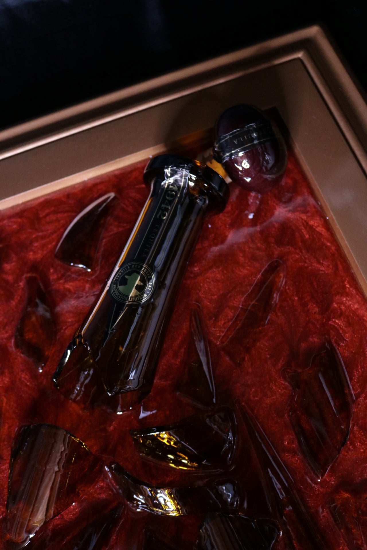 Don Julio 1942 Magnum Bottle Resin Art