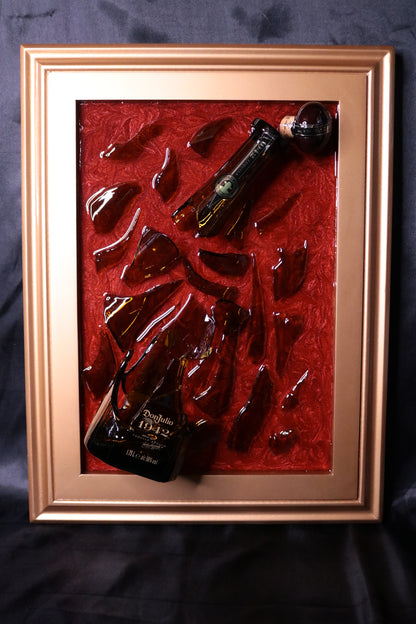 Don Julio 1942 Magnum Bottle Resin Art